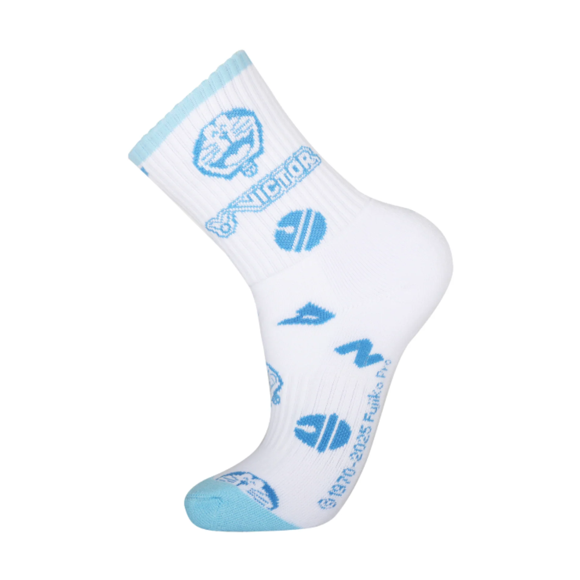 Victor X Doraemon SK513DRM Quarter Socks - Image 2